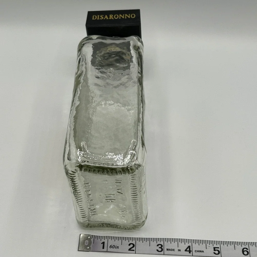 Disaronno Originale Italian Liqueur Empty Glass Bottle 750ml Decorative Craft